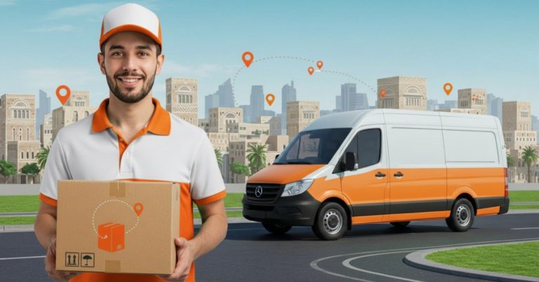 سجل كمندوب توصيل