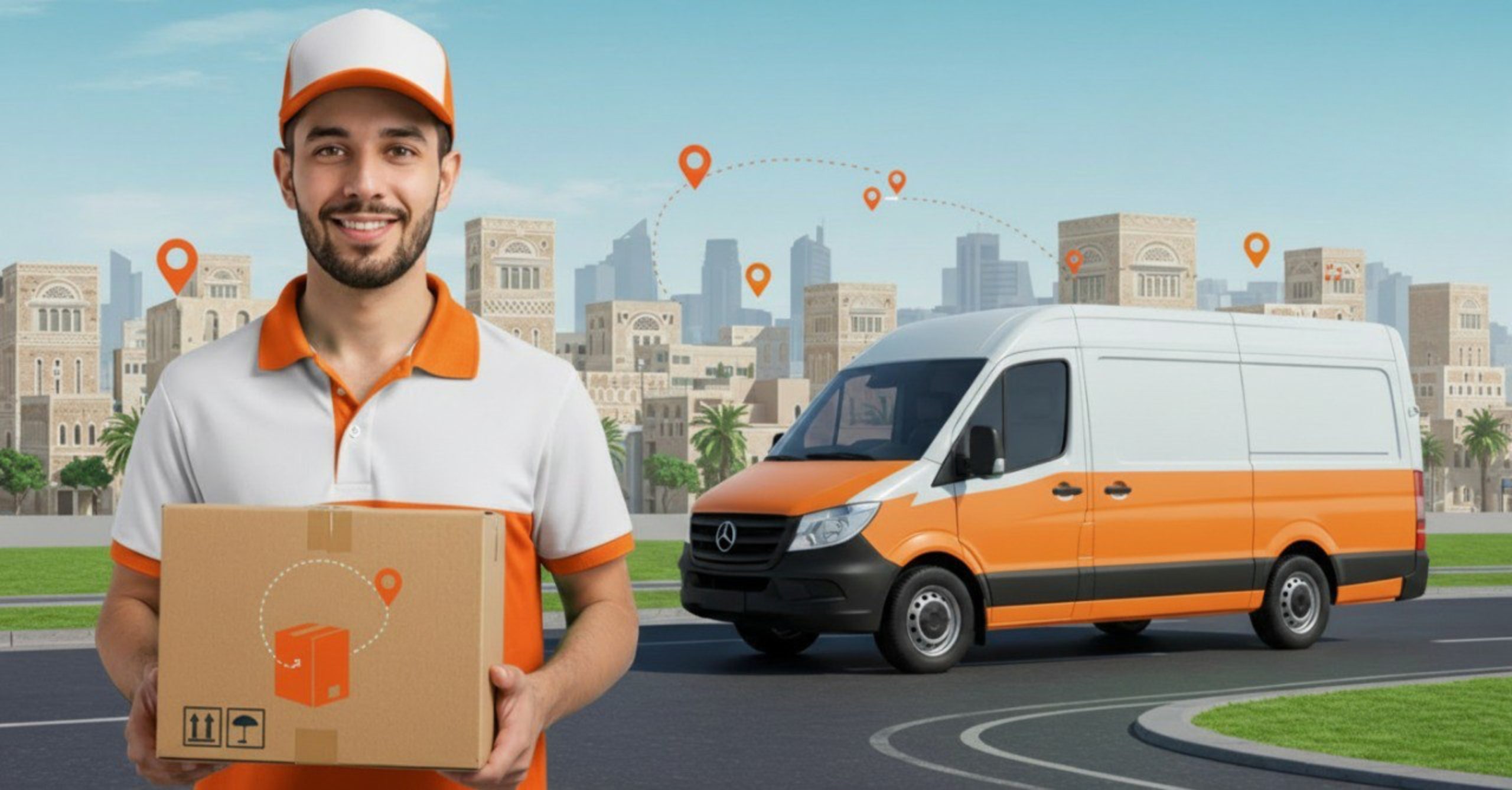 سجل كمندوب توصيل